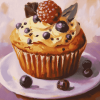 Sweet Muffin Dessert Diamond Painting