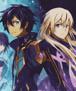 Tales Of Xillia Anime Characters Diamond Painting