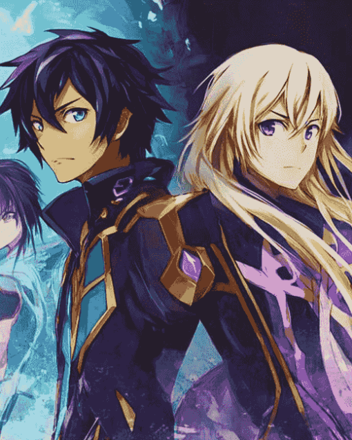 Tales Of Xillia Anime Characters Diamond Painting