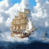 Tall Ship Sailboat Diamond Painting