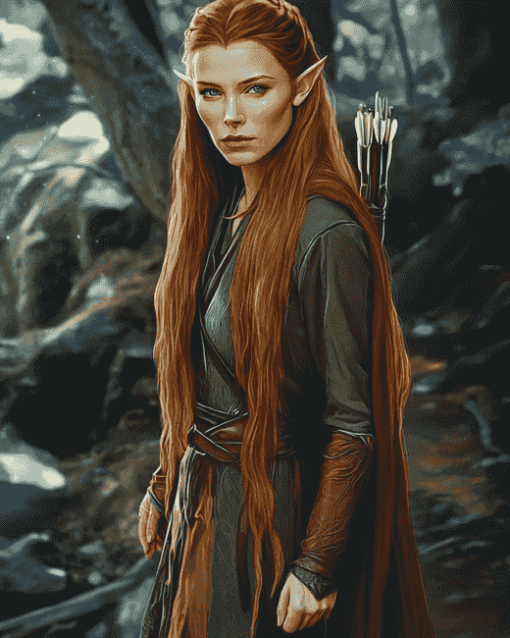 Tauriel Fantasy Fairy Diamond Painting