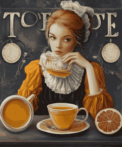 Tea Time Diamond Painting