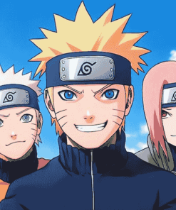 Team Naruto Anime Diamond Painting