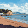 Teignmouth Seascape Diamond Painting