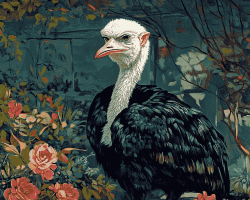 Terry Pratchett Birds Diamond Painting