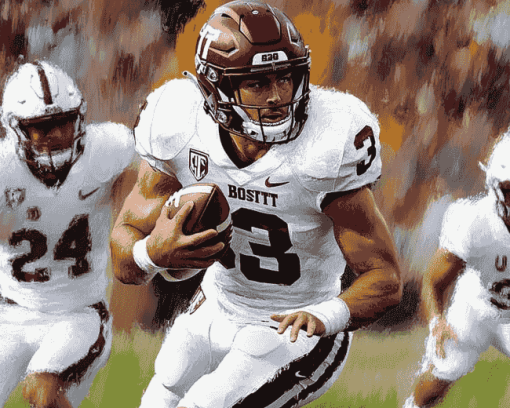 Texas State Bobcats Football Players Diamond Painting