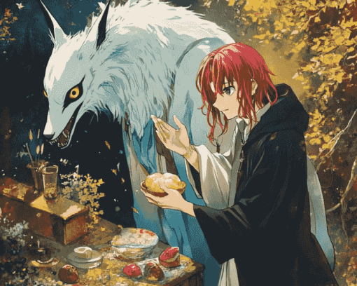 The Ancient Magus Bride Anime Diamond Painting