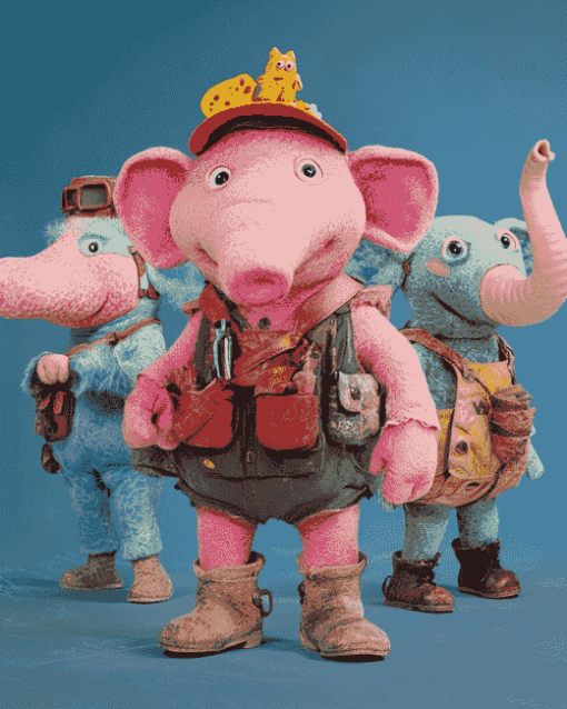 The Clangers Animation Diamond Painting