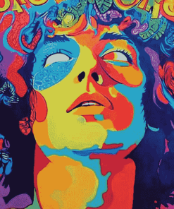 The Doors Psychedelic Art Diamond Painting