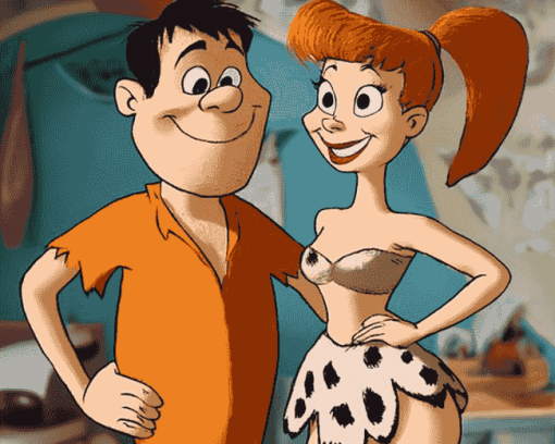 The Flintstones Animated Diamond Painting