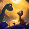 The Good Dinosaur Animated Series Diamond Painting