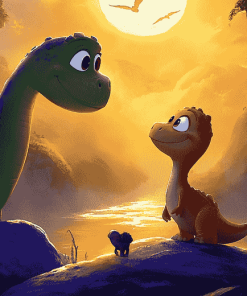 The Good Dinosaur Animated Series Diamond Painting