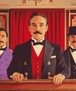 The Grand Budapest Hotel Characters Diamond Painting