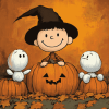 The Great Pumpkin Charlie Animation Diamond Painting