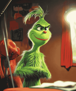 The Grinch Holiday Magic Diamond Painting