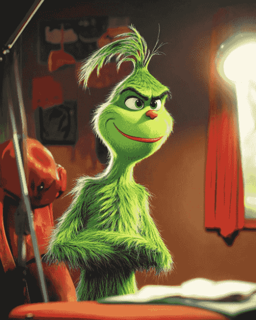 The Grinch Holiday Magic Diamond Painting