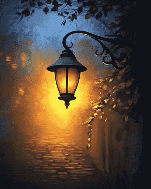 The Lamplight Animation Diamond Painting