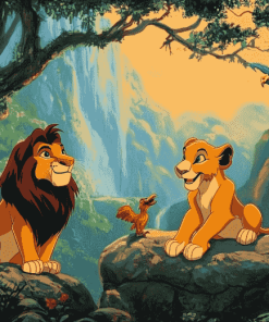 The Lion King Trio Diamond Painting