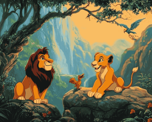 The Lion King Trio Diamond Painting