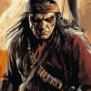 The Lone Ranger Tonto Animation Diamond Painting