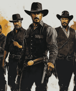 The Magnificent Seven Film Diamond Painting