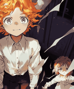 The Promised Neverland Anime Diamond Painting