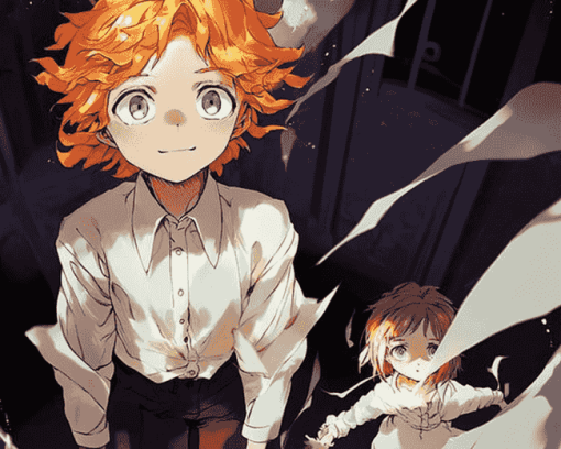 The Promised Neverland Anime Diamond Painting