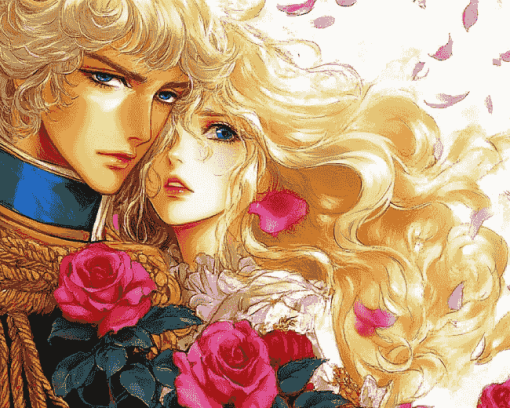 The Rose Of Versailles Anime Diamond Painting