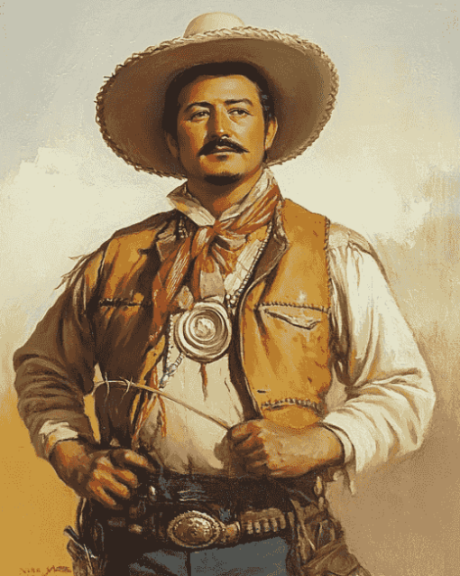 The Spanish Cowboy Vintage Diamond Painting