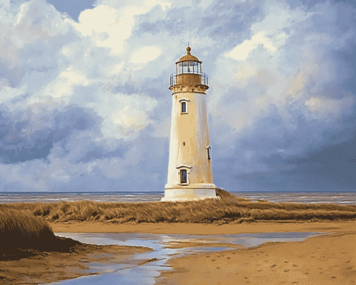 The Talacre Beacons Diamond Painting