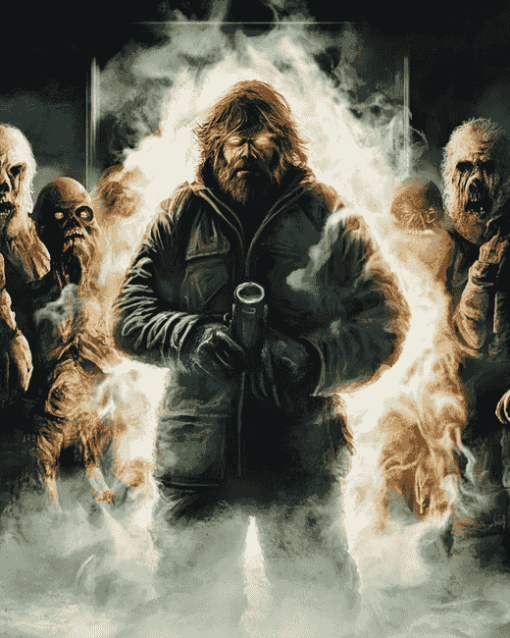 The Thing Movie Cast Diamond Painting