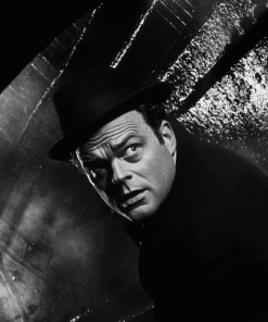 The Third Man Black And White Diamond Painting