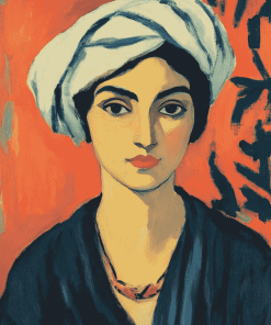 The Woman In The Turban Matisse Painting Diamond Painting