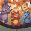 The Wuzzles Animation Diamond Painting