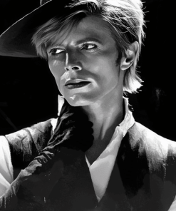 Thin White Duke Monochrome Diamond Painting