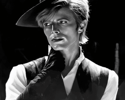 Thin White Duke Monochrome Diamond Painting