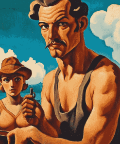 Thomas Hart Benton Vintage Diamond Painting