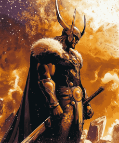 Thor Heimdall Marvel Diamond Painting