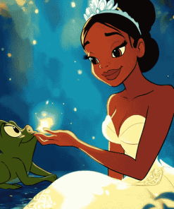 Tiana Disney Princess Diamond Painting