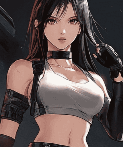 Tifa Lockhart Final Fantasy Diamond Painting