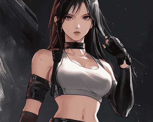 Tifa Lockhart Final Fantasy Diamond Painting