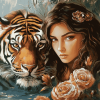 Tiger Fantasy Diamond Painting