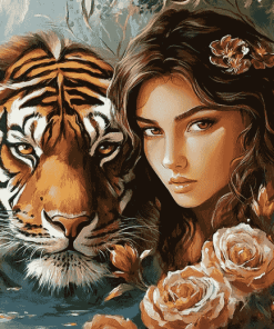 Tiger Fantasy Diamond Painting