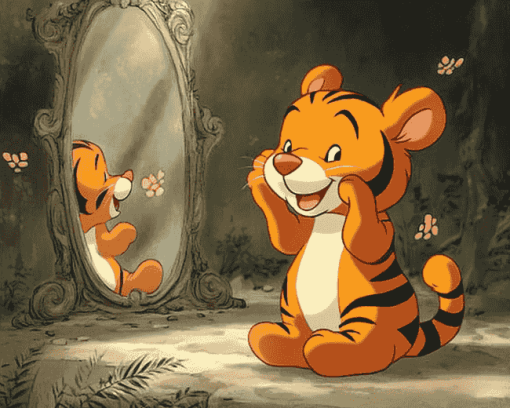 Tigger Animation Diamond Painting