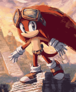 Tikal Sonic Animation Diamond Painting