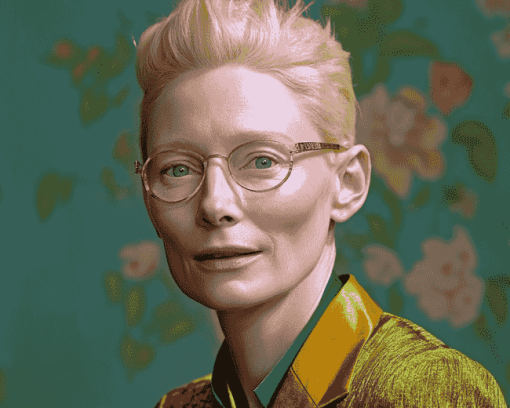 Tilda Swinton Celebrity Diamond Painting