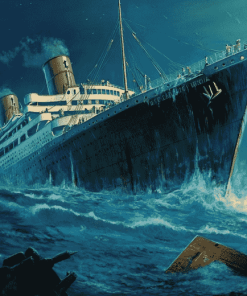 Titanic Ship Disaster Oceans Diamond Painting