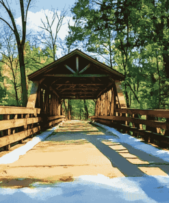 Toledo Wildwood Bridge Diamond Painting