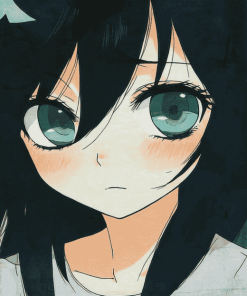 Tomoko Kuroki Anime Diamond Painting