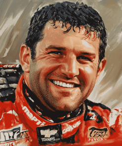 Tony Stewart Racing Legend Diamond Painting